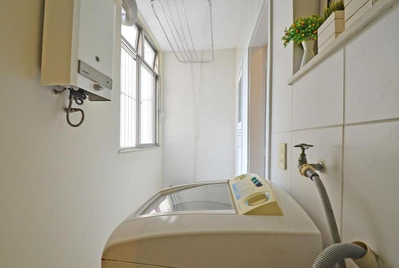 Confortavel E Seguro 2 Quartos Com Varanda No Leme Rio de Janeiro Kültér fotó